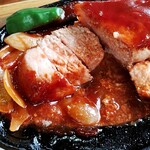 Pork Chop no Mise Roman - 硬くなる前にカットしていただきました！