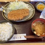 Tonkatsu Hararaki Maruyama Ten - ロースカツ定食