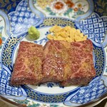 神戸焼肉かんてき - 黒毛和牛厚切りハラミ