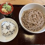 池田麺食堂 - 料理写真:ひじき麺（冷）セット