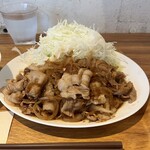 キッチン ハレヤ - ◾️豚バラ焼肉定食(肉2倍)¥900
　※ご飯の量は、多めや1.5倍、2倍のオーダーが可能