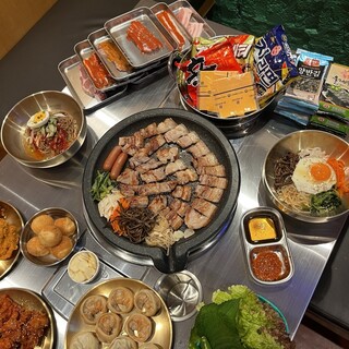 All-you-can-eat Korean barbecue and Korean Cuisine- Enjoy about 50 different dishes