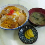 駅前食堂 - かつ丼￥７３０