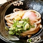 Hanamaru Udon Ikuno Katsuyamadori Ten - 温玉ぶっかけ