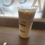 Cafe de Crea Sapporo Eki Kitaguchi Ten - アイスカフェラテL(480円)です。