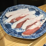 WASHOKU たか木 - 牡丹鍋のイノシシ肉