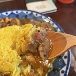 Spice Curry Babiru no To - 豆カリー　なす、うすあげ