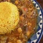 Spice Curry Babiru no To - 豆カリー　なす、うすあげ