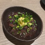 Shinshu Soba Tori Private rooms Izakaya Hachibee Tamachi Honten - ほたるいかの沖漬け