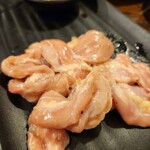 Shichirin Yakiniku Anan Higashi Oomiya Ten - 鶏せせりわさび添え