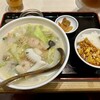 Aoyama Ippin Aoyama Honten - 海鮮湯麺＋ミニ麻婆丼