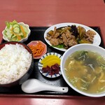 新華楼 - ★なすと豚肉炒め定食（平日大盛無料・850円税込）★