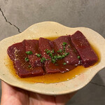 焼肉ゆう - 新鮮炙りレバー