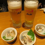 Seafood Izakaya Hanano Mai Higashikogoe Kimae Ten - とりあえず乾杯