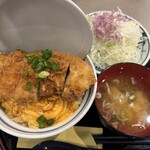 Hashidekireru Tonkatsu no Omise Mineo - ロースとじないかつ丼　1,300円