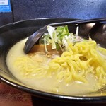 OHYACHI NOODLE HARU - 麺のアップです。