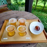 みちのく福島路ビール - 料理写真:飲み比べセット 1200円