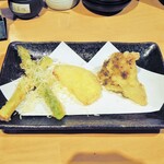 Tempura to Wine Kojima Kyobashi Ten - 天ぷらコース(一皿目)