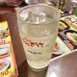 おおぎやラーメン - ◆ レモンサワー ¥420-