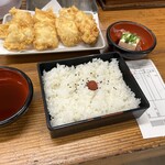 Menbo Teuchi An Chikugo Ten - とり天定食890円