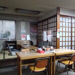 さか本そば店 - 内観