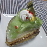 山の上のPatisserie co･kuma - 料理写真:【メロンのタルト　５１０円】