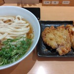 宗 - かしわ天うどん大盛