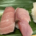 Sushi Kokoya - 中とろ、ブリ