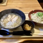 Nikoichi - ラーメン、炒飯セット1450円