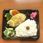 kitchen KATO - おてがる白身魚ピカタ弁当 1,080円（税込）