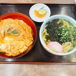 卯呑や - 料理写真:カツ丼セット1150円