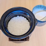 とんかつ 神楽坂 さくら - 釜炊きごはん（土鍋）