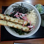 Soba Dokoro Ichibaku Kicchoan - ちくわとわかめのそば(冷)