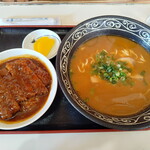 中華そば専門店　広松 - 料理写真:中華そばとカツ丼(小)　