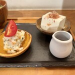 cafe caho - 2024.9.25  若鶏ムネ肉チキンカツの定食