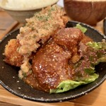 cafe caho - 2024.9.25  若鶏ムネ肉チキンカツの定食