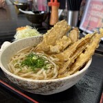 まるまるうどん - ごぼう天うどん