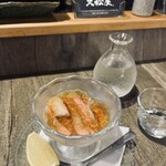 久松屋 - ずわいがに、温泉卵、出汁ジュレ