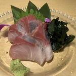 Sendai Gyutan to Yasai Makigushi Private room Izakaya Hanakoma Akihabara Ten - ブリ刺身