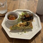 ドルチェメンテ プラス カフェ オット アゴスト - 前菜盛り合わせ