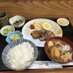 一石 - 料理写真:焼豚定食！