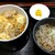 とり小屋 - 料理写真:親子丼ミニそばセット温　1100円＋税