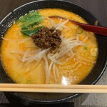 七左食堂 - 麺飯セット　750円　のタンタン麺