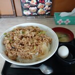 伝説のすた丼屋 - すた丼超鬼盛り〜