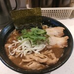 麺処 いっぱく - 焦がしにんにく味噌ラーメン¥900＋チャーシュー¥170