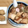 Chuka Soba Nishimaki Ryu - 煮干しチャーシュー ＆ からあげハーフ