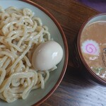 中山商店 - つけ麺（ひや）＋味玉（クーポン）