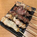 串焼き か楽 - おまかせ焼き鳥盛り合わせ