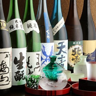 【豊富な日本酒】日本各地の銘柄を15種528円～ご用意