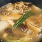 山梨ほうとう 浅間茶屋 - きのこほうとう(ハーフ)